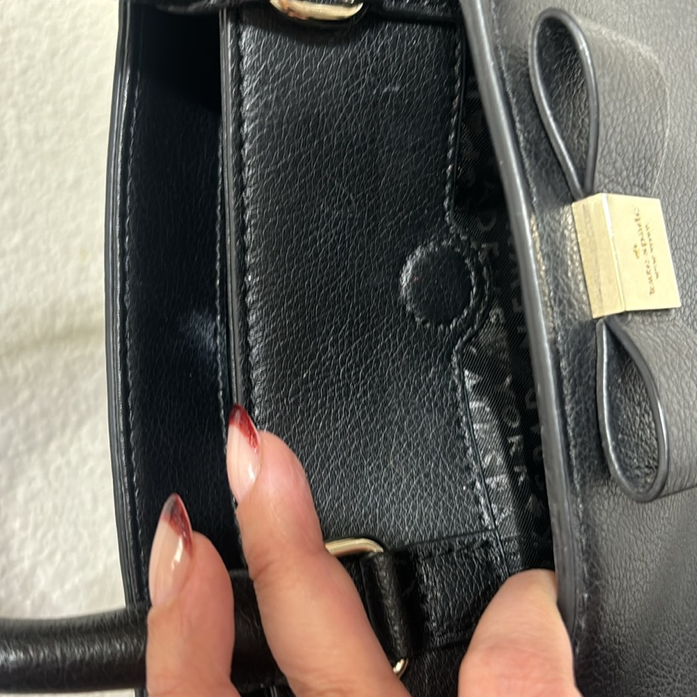 Kate Spade Black Satchel - Picture 9 of 11